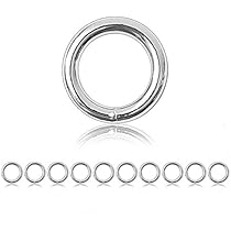 Alu Pressklemmen DIN 3093 - 100 Stück Oval Für 1,5mm Seile