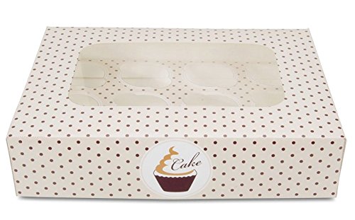 Städter ST336087 Muffin Transport Box MUFFIN BOX SWING ca. 33 x 24,5 x 7,5 cm