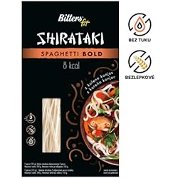 Biters Pâte Shirataki Fit - Spaghettis Épais, 4 x 390 grammes, Shirataki de konjac, sans gluten 4 pack
