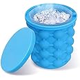 GS E-Com Ice Cube Maker Mould Ice Tray, Silicone Ice Bucket
