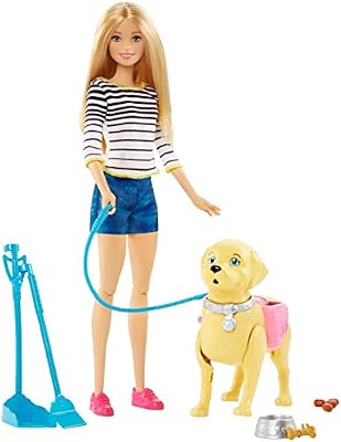 Barbie - DWJ68 - Poupées - Balade Du Chien
