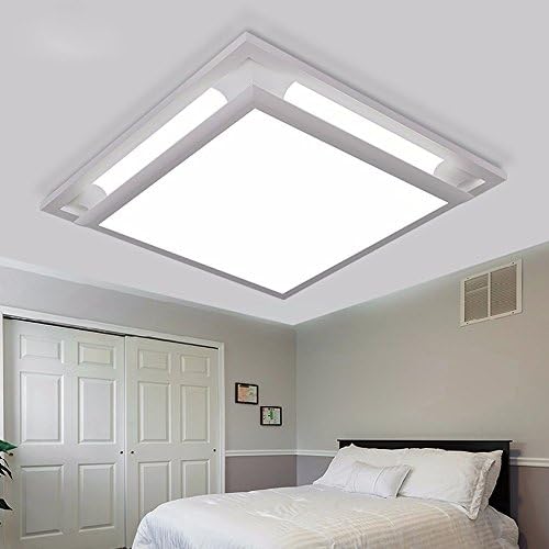 LED Modern Ceiling Light with Lampshade for Living Rooms/Bedroom 36W blanc 55x55cm