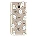 Produktbild Galaxy J3 2016 Hülle, Samsung Galaxy J3 (2016) Schutzhülle, Edaroo Lustig Cartoon Ei Muster Weich Backcover Schutzhülle Durchsichtig Flexibel Klar Transparent Gel Silikon Tpu Hülle Superdünn Stoßfest Tasche Etui Bumper für Galaxy J3 (2016)