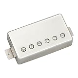 pickups covered vs uncovered Cable esmaltado liso Seymour Duncan SH-1 1B \'59 Model Bridge Humbucker (níquel Cover, Single conductor)