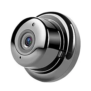 Paroxysm Mini WiFi Full HD 1080p Spy IP Camera Hidden Wireless CCTV Security with Microphone Cloud Based Storage Night Vision Motion Detection 2 Way Communication Supports SD Card- Free Adapter