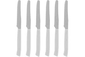 NOBILE LOVELYCARE 6 coltelli da cucina coltello da tavola lama seghettata acciaio inox coltelli da bistecca pane sempre utili in cucina