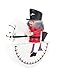 Produktbild DREGENO Seiffen 012/032R Reiterlein Husar Rot, 15Cm, Holz, Bunt, 3 X 12 X 15 cm