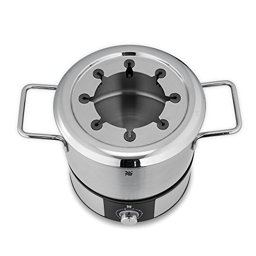 WMF LONO Fondue (1400 W, für bis zu 8 Personen, variable Temperatur) cromargan matt/silber - 6