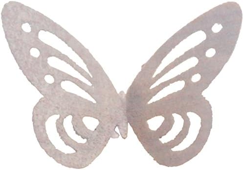 Toppercake Edible Wafer Butterfly Cup Cake Decorations Lavender Lilac (Pack of 24)