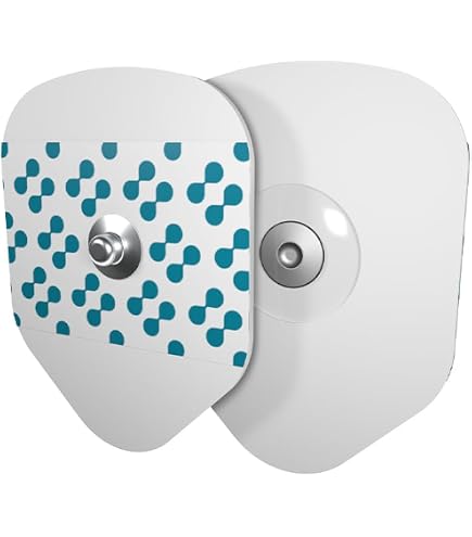 50 Einweg-EKG-Elektroden SF101 – 36x45 Mm, Oval, Mit Hydrogel & Stahl-Clip, CE-zertifiziert