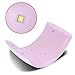 Elite99® SUN9C 24W Professional LED Gel Lamp Phototherapy Fast Cure Fingernail & Toenail Nail Polish Gel Dryer Manicure Machine Nail Art Solan Tool Pink Nail Lamp Light for UV LED Builder Gels with timers 30s 60s