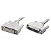 Produktbild N.C. Kabel Drucker IEEE1284 DB25 Mle für DB25 Buchse 120500016400A 56cm neu