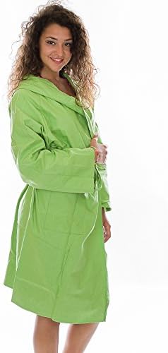 Spaziale Splendy Bathrobe – Microfibre Young Cut – Acid Green – XS