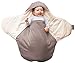 Wallaboo Baby Blanket Coco - For Car seat and Travel - 100% Pure Cotton - 90 X70 cm - For Babies from Newborn - Taupe
