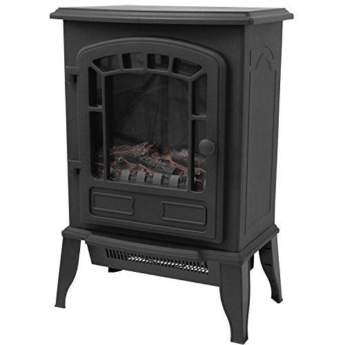 Classic Fire – Elektrokamin Torino 2000W mit simuliertem Kaminfeuer Feuereffekt – elektrischer Kamin - 2