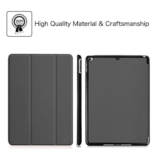 Fintie iPad Air 2 Hülle – Ultradünn Superleicht Smart Cover Schutzhülle Tasche Case mit Ständer und Auto Sleep / Wake Funktion für Apple iPad Air 2 (iPad 6 6th Generation), Himmelgrau - 2