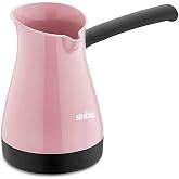 Sinbo Elektrikli Cezve SCM2954, 5 Fincan Kapasite, 400 ml Hazne, 1000 W, Plastik, Pembe