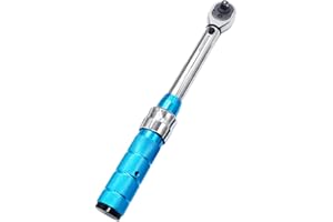 ThreeH Chiave dinamometrica da 1/2" 5-60 Nm/3-45 ft-lb 76 denti Dual Direction regolabile Chiave dinamometrica professionale per bici e moto Multitool