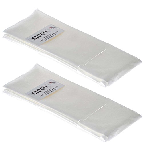 SIDCO ® 2 x Profi Passiertuch Abseihtuch Presstuch Käsetuch Safttuch Quarktuch