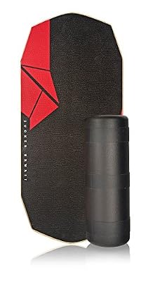 JUCKER HAWAII Balance Board Homerider AHI - Planche de entraînement d'équilibre avec Rouleau