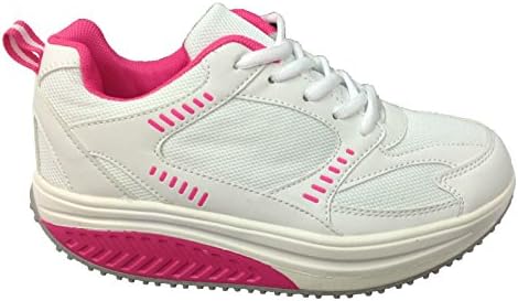 Women's Slimming Shoes Buttocks Firming Well-Being Sports Fitness Rolling Bottom Size: 5.5-6