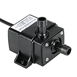 modellbau wasserpumpe bachlauf Submersible Installation und völlig wasserdicht.