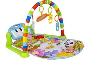 CALMA DRAGON CalmaDragon Palestrina neonato - Palestrina neonato multifunzione con tappeto musicale, pianoforte, tappetino, attività e giochi da terra. Larghezza: 41,5 cm, lunghezza: 64 cm - Multicolore 2.0