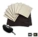 Microfiber Cleaning Cloth (8Grey 6x7inch+2Black 16x16inch) Sharp with a Glasses Case Package by FAANDFA RS.2369.00