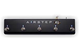 XSONIC Airstep TX Edition, Tonex One und Pedal-Fußschalter, 2 Steuermodi (voreingestellter und Effektmodus), 2 Expression-Pedaleingänge, individuelle Pedalparameter über die Airstep TX App