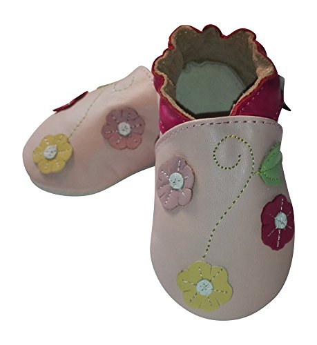 Lederhausschuhe Jinwood Krabbelschuhe Baby Hausschuhe