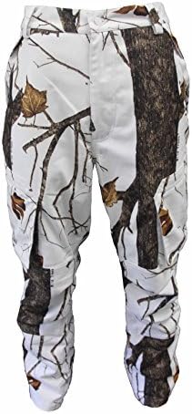 Wildfowler Men's Waterproof Power Pants Pants, Wildtree Snow, Large