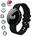 Produktbild XinYuan Smart Uhr, Fitness Tracker Herzfrequenzmonitor, schläft sesshafte Erinnerung, Blutdruck Armband, IP67 wasserdicht Sport gesund Außenspiegel, Smart-Uhr-Kompatibilität: IOS 8.0Android 4.4 ( Farbe : Schwarz )
