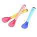 Greencolourful 3Pcs Practical Heat Sensing Baby Spoons Temperature Sensing Colour Changing Feeding Spoons(Colour Random)