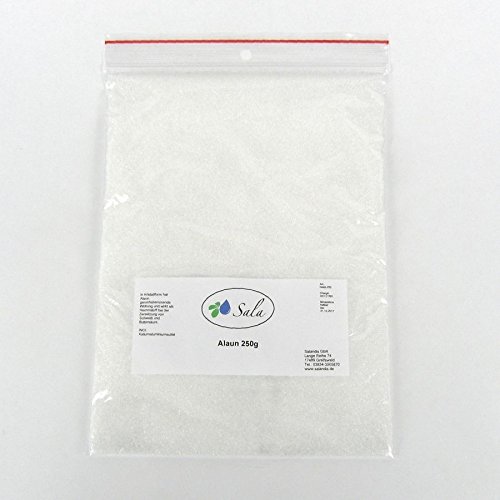 Preisvergleich Produktbild SALA Alaun Kalialaun Kaliumaluminiumsulfat 250 g