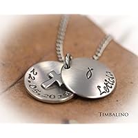 Namenskette *Lieblingskette* Edelstahl, Taufkette