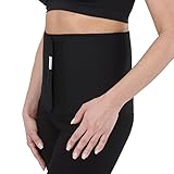 Stützende Bauchbinde-Bauchband-Bauchgürtel nach Geburt-Schwangerschaft-Kaiserschnitt mit stufenlos verstellbarem Klettverschluss, Schwarz, Weiß oder Beige von HERZMUTTER (3000) - 4