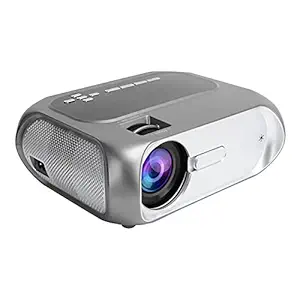 Mini Video Projector 2021 Upgraded Portable Multimedia Home Theater Movie Projector, 1280x720P Resolution, 30-170