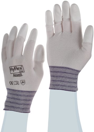 Ansell HyFlex 11-605 Mehrzweckhandschuhe, Mechanikschutz, Weiß