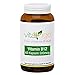 Produktbild Vitamin B12 Kapseln vitalingo - 60 Stück Vitamin B12 Kapseln mit 500mcg Vitamin B12 in Form von Methylcobalamin | Kapselhülle aus Methylcellulose Vegicaps für Vegetarier