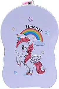 Unicorn Piggy Bank for Kids - Money Bank, Coin Box for Kids Girls, Boys Small Bank for Saving Metal Unicorn Piggy Bank with Lock and Key