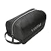 YAMIU Travel Toiletry Bag Dopp Kit Cosmetic Pouch Organizer for Men & Women Accessories (Black)