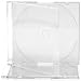 Produktbild MasterStor (100 Stück) Transparente 5.2mm einzelne Slimline CD / DVD Juwel Fall, CD Fall, DVD Fall, Blu ray Fall