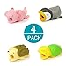 Produktbild Tier Kabel Protector Silikon iPhone Android Lightning Bite Aufladekabel Datenkabel Kabelbeißer Kabelschutz Ladekabel Zubehör USB Ladekabel Schmuck für iPhone iPad Samsung Huawei Xiaomi - Modell 3