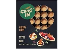 CROC'IN - Sweet Premium Tartlet Shells - Edible Mini Pastry Cases for Dessert - Artisanal Confection - 60 Pieces