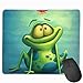 Produktbild Frog Watch Butterfly Personalized Design Mauspad Gaming Mauspad with Stitched Edges Mousepads, Non-Slip Rubber Base, 300 x 250 x 3 mm Thick - Best Gift Idea