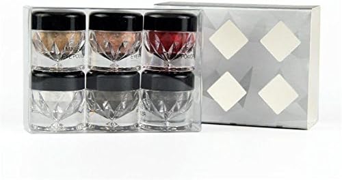 6 color minerals eye shadow powder Pearl luster look smooth and sleek