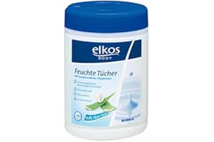 Elkos Body Feuchte Tücher mit hautfreundlicher Pflegelotion (Aloe Vera)