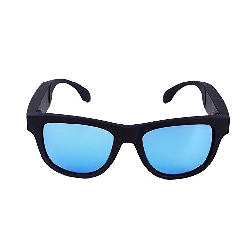 Preisvergleich Produktbild ANLW Knochenleitungsgläser, Sportkopfhörer Polarisierte Sonnenbrille, Stereomusik Drahtlose Bluetooth Wasserdichte Kopfhörer Kompatibel Mit Android / Windows / Smart-Brille
