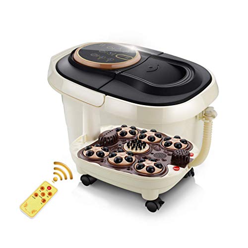 Preisvergleich Produktbild Fußmassagegeräte Fuß-Spa-Massagegerät, Blasenmassage-Pediküre, Elektrische Fußmassagemaschine 6 Schriftrollen 30 Bälle Vollautomatisch Im Uhrzeigersinn Gegen den Uhrzeigersinn Omnidirektionales Kneten