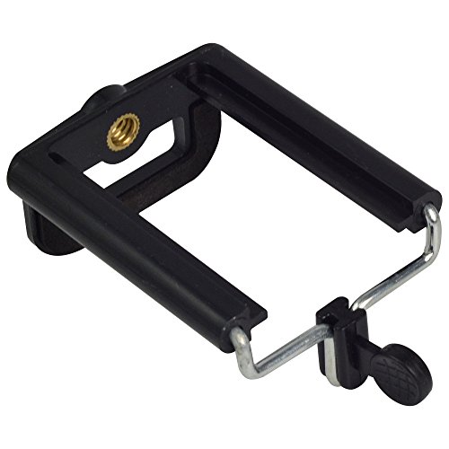 MENGSÂ® 1/4 universell Schraubenkopf Handy Smartphone Stativ-Halterung fÃ¼r iphone, ipod touch, HTC, Samsung, Blackberry und andere Android-Smartphones - Schwarz